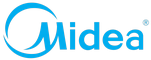 Логотип фирмы Midea в Черкесске